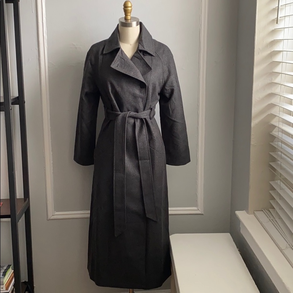 VEGAN WOOL COAT